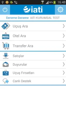 IATI Corporate android App screenshot 2